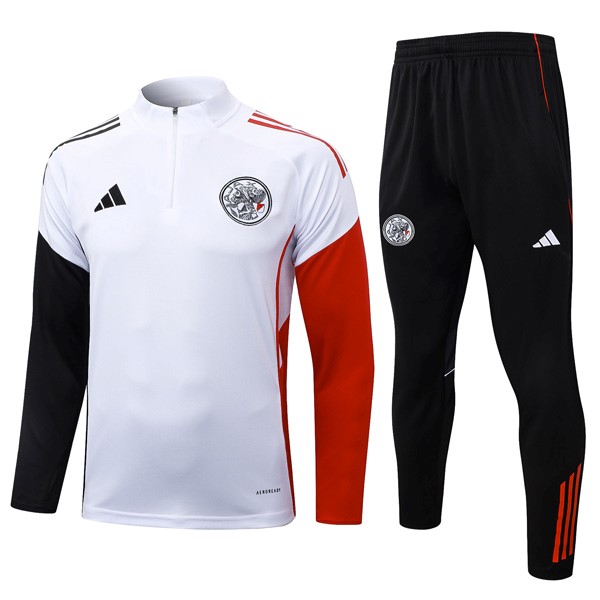 Sudadera De Training Ajax 2025/26 Blanco 5